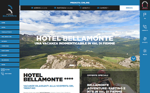 Il sito online di Hotel Bellamonte