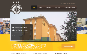 Il sito online di Hotel Europa Cento