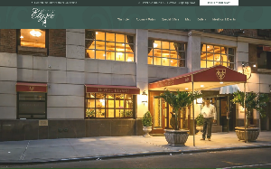 Il sito online di Hotel Elysee New York