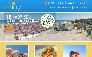 Il sito online di Hotel La Villa Rosa