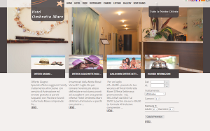 Il sito online di Hotel Ombretta Mare