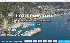 Il sito online di Hotel Panorama Maiori