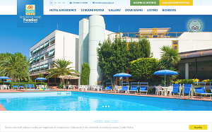 Il sito online di Residence Hotel Paradiso
