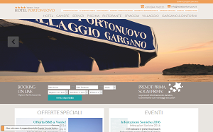 Il sito online di Hotel Portonuovo Vieste
