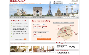 Il sito online di Hotels Paris