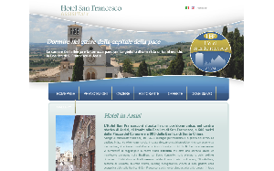 Il sito online di Hotel San Francesco Assisi