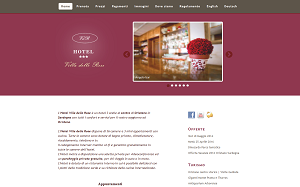 Il sito online di Hotel Villa delle Rose Oristano