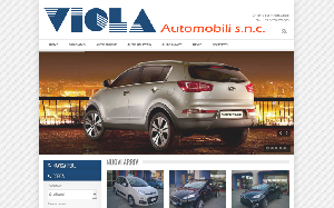 Il sito online di Viola Automobili