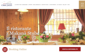 Il sito online di Hotel Residence Cima Jazzi