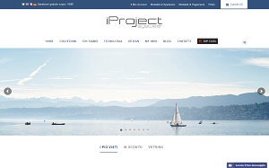 Il sito online di iProject Eyewear