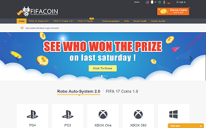 Il sito online di FifaCoin