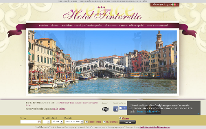 Il sito online di Hotel Tintoretto