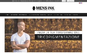 Il sito online di Men's ink