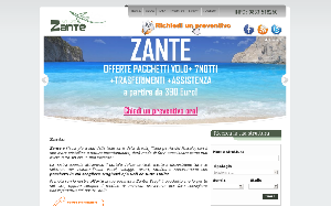Il sito online di Voli per Zante