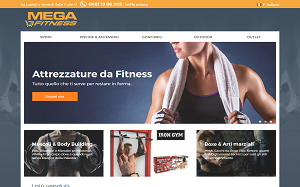 Il sito online di Mega Fitness