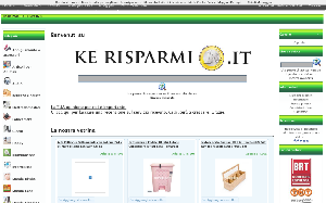Il sito online di KeRisparmio