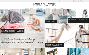 Il sito online di Daniela dalla Valle
