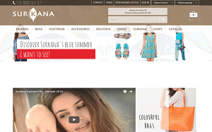 Visita lo shopping online di Surkana
