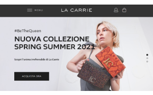 Il sito online di La Carrie Bag