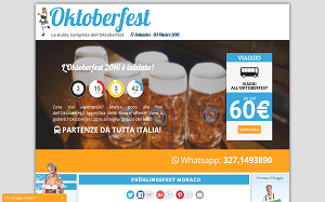 Il sito online di Oktoberfest