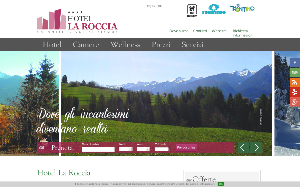Il sito online di Hotel La Roccia