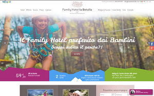 Il sito online di Hotel La Betulla Polsa