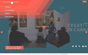 Il sito online di Accademia Carrara Bergamo