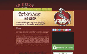 Il sito online di La Pizza a Casa.it