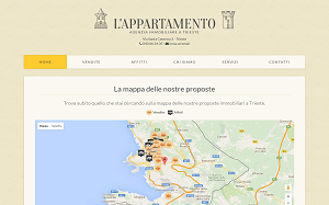 Il sito online di L Appartamento Trieste