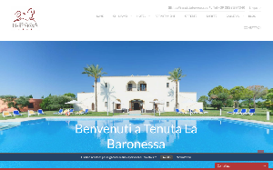 Il sito online di Tenuta La Baronessa