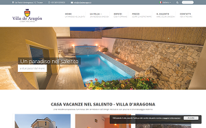 Il sito online di Villa de Aragon