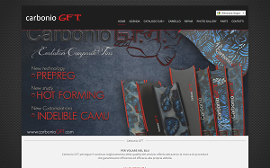 Il sito online di Carbonio GFT