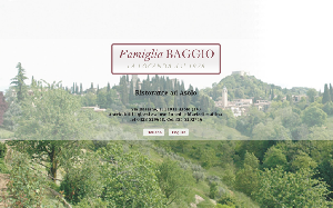 Il sito online di Locanda Baggio