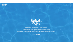 Il sito online di Splash e SPA Tamaro