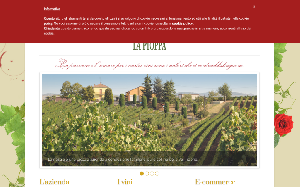 Il sito online di La Pioppa vini