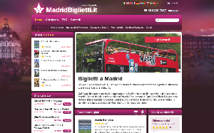Il sito online di MadridBiglietti