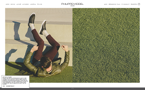 Il sito online di Philippe Model