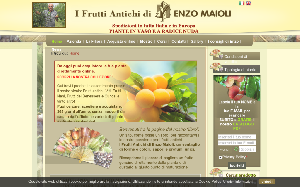 Il sito online di I Frutti antichi di Maioli