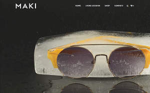 Il sito online di Maki Sunglasses