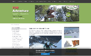 Il sito online di For Adventure