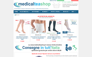 Il sito online di MedicalTEAshop