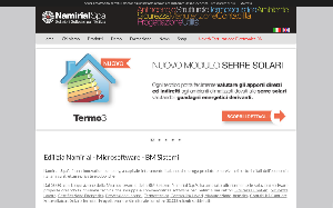 Il sito online di Namirial software