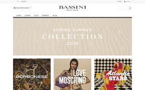 Il sito online di Bassini Boutique