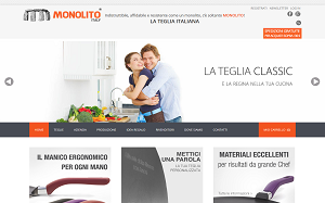 Il sito online di Monolito Italy