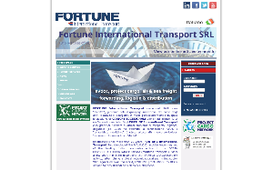 Il sito online di Fortune international transport