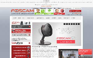 Il sito online di Foscam Telecamere
