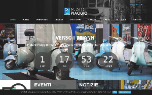 Il sito online di Museo Piaggio