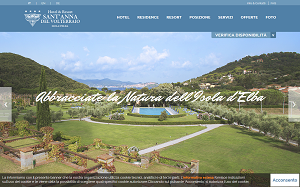Il sito online di Hotel Resort Santa Anna Volterraio
