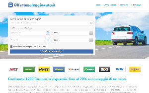 Il sito online di Offerte noleggio auto