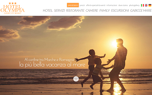 Il sito online di Hotel Olympia Gabicce Mare